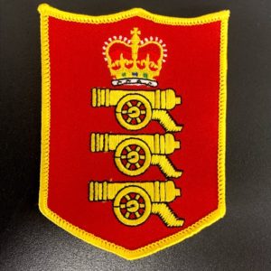 Loyal Company Crest - Red (sew on)