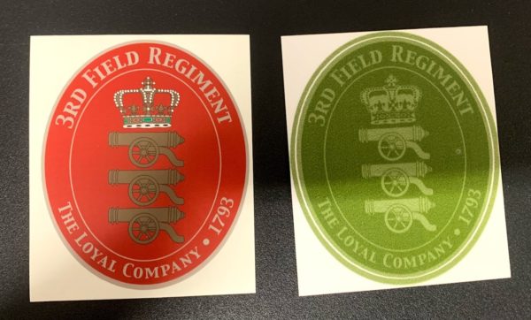 Loyal Company Crest Sticker - Green