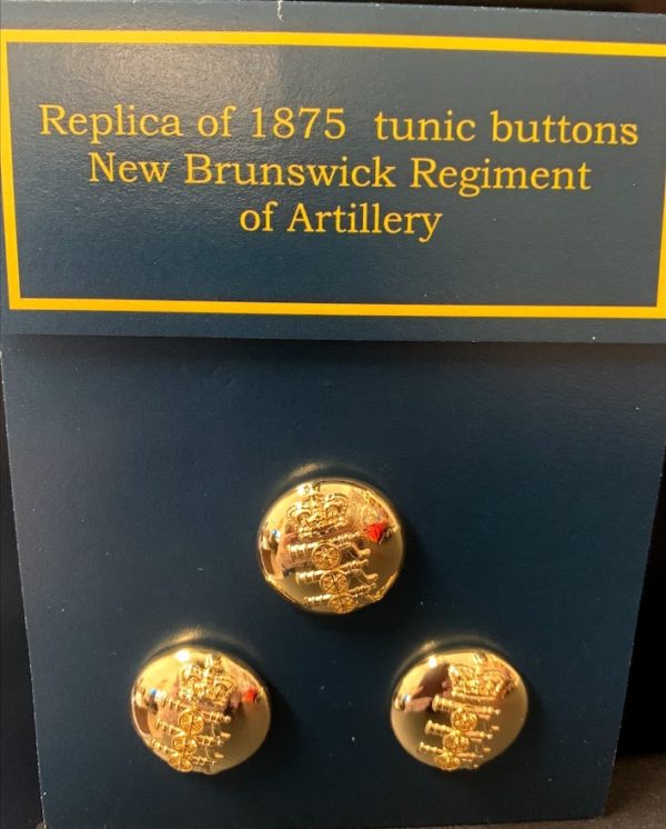 3 Gun Replica Tunic Buttons (set of 3)